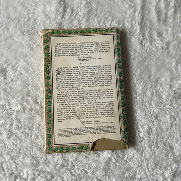 Tumbling’ Creek Tales, Southern Folklore Pek Gunn - 7th Edition 1976 - Picture 8 of 9